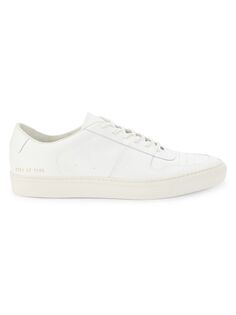 Низкие кроссовки из перфорированной кожи Common Projects, белый