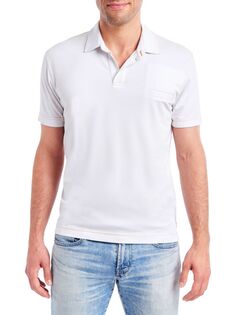 Эластичная футболка-поло Manolo в четыре направления Pino By Pinoporte, белый