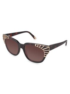 Солнцезащитные очки «кошачий глаз» Clubmaster 55MM L.A.M.B., цвет Tortoise