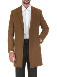 Полушерстяное пальто English Laundry, цвет Camel