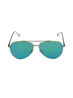 Солнцезащитные очки-авиаторы 60MM Isabel Marant, зеленый