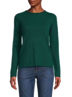 Свободный кашемировый свитер Sofia Cashmere, зеленый