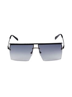 Квадратные солнцезащитные очки 62 мм Emilio Pucci, черный