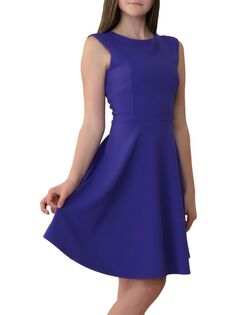 Платье с короткими рукавами для девочек Un Deux Trois, цвет Lib Blue