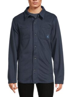 Куртка-рубашка Авалон Spyder, темно-синий