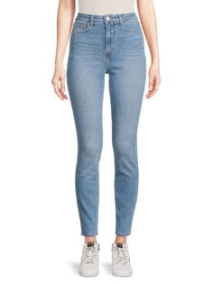Эластичные джинсы-скинни Monica со сверхвысокой посадкой L&apos;Agence, цвет Napa L'agence
