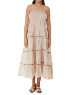 Многоярусное платье-миди Ranee&apos;S, цвет Natural Ranee's