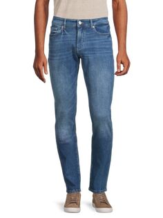 Зауженные джинсы Cooper со средней посадкой Dl1961, цвет Ocean Front