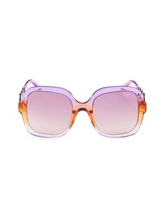 Квадратные солнцезащитные очки 54 мм Emilio Pucci, фиолетовый