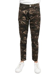 Узкие джинсы Flex Camo для мальчиков X Ray, цвет Olive Camo