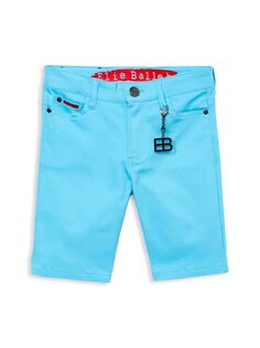 Саржевые шорты для мальчиков Elie Balleh, цвет Aqua