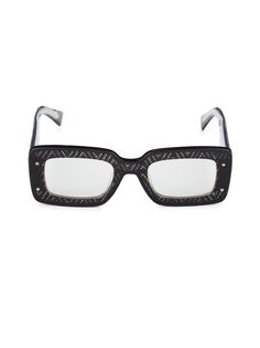 Квадратные солнцезащитные очки 50 мм Missoni, цвет Black Beige