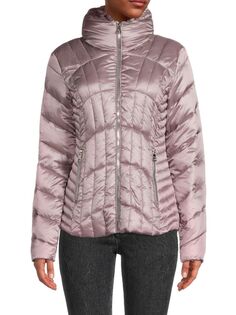 Водостойкая куртка-пуховик Karl Lagerfeld Paris, цвет Primrose
