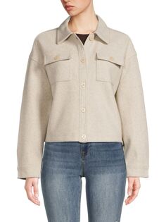 Куртка-рубашка на пуговицах спереди Calvin Klein, бежевый
