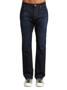 Прямые джинсы с высокой посадкой Zach Seattle Mavi, цвет Rinse Brush Blue