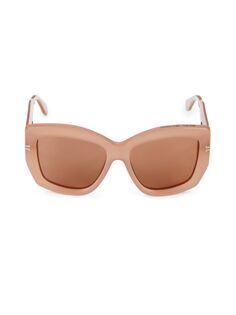 Квадратные солнцезащитные очки 55 мм Marc Jacobs, розовый