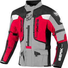 Водонепроницаемая мотоциклетная текстильная куртка Dakota 3в1 Berik, черный/серый/красный