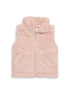 Куртка из искусственного меха для маленькой девочки Urban Republic, розовый
