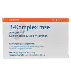Доктор Enzmann, B-Complex MSE, 30 капсул Mito Pharma