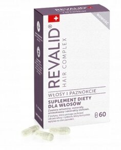 Revalid Hair Complex, пищевая добавка, 60 капсул. Ewopharma