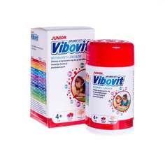 Vibovit Юниор, БАД Витамины + железо, лесные ягоды, 30 пастилок для детей