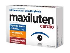 Максилутен Кардио, Здоровые глаза и система кровообращения, 30 таблеток. Aflofarm Farmacja