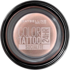 Тени для век Maybelline Color Tattoo 150 Socialite 4G, Maybelline New York