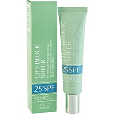 City Block Sheer Spf 25 Безмасляное ежедневное средство для защиты лица, 40 мл, Clinique