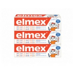 Зубная паста Kids Trio для детей — упаковка из 3 шт., Elmex