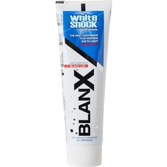 Белая зубная паста Instant Shock 75мл, Blanx
