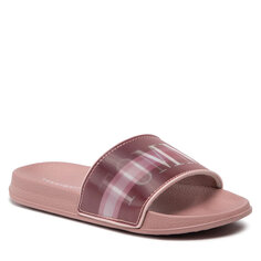 Шлепанцы Tommy Hilfiger HolographicPool Slide, розовый