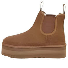 Кроссовки (WMNS) UGG Neumel Platform Chelsea Boot &apos;Chestnut&apos;, цвет chestnut