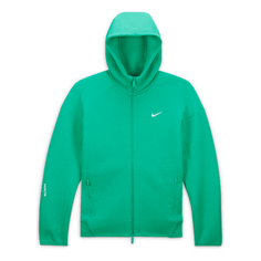 Толстовка Nike x NOCTA Tech Fleece Full Zip Hoodie &apos;Stadium Green&apos;, зеленый