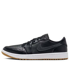 Кроссовки Air Jordan 1 Low Golf &apos;Black Gum&apos;, черный Nike