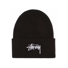 Кепка Nike x Stssy Cuff Beanie &apos;Black&apos;, черный