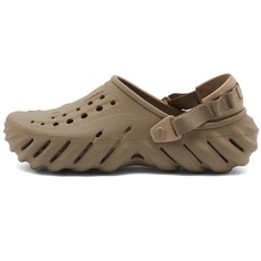 Сандалии Crocs Echo Clog, хаки (Размер 41/42 RU)