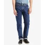 Джинсы Levi&apos;s Men&apos;s 505 Regular Straight Fit Non-Stretch, синий (Размер L) Levis