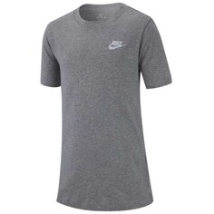 Футболка с коротким рукавом Nike Sportswear Embossed Futura, серый