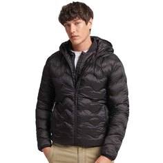 Куртка Superdry Vintage Hooded Mid Layer, черный