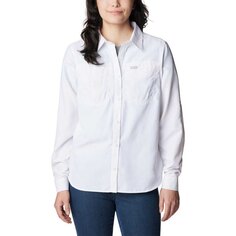 Рубашка с длинным рукавом Columbia Silver Ridge 3.0, белый