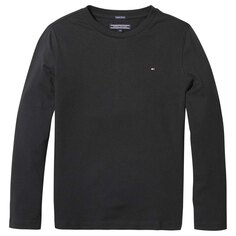 Футболка с длинным рукавом Tommy Hilfiger Basic Knit, черный