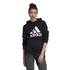 Худи adidas Essentials Big Logo Regular Fleece, черный