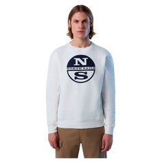 Толстовка North Sails Graphic Crew Neck, белый