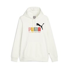 Худи Puma Ess+ Multicolor, белый