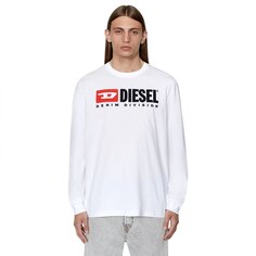 Футболка с длинным рукавом Diesel Just, белый