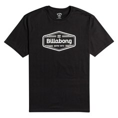 Футболка с коротким рукавом Billabong Trademark, черный