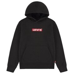 Худи Levi&apos;s Boxtab Pullover Teen, черный Levis