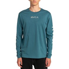 Футболка с длинным рукавом Rvca Big Sleeve Tee, синий