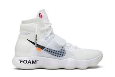 Кроссовки Nike Off-White x Hyperdunk 2017 Flyknit &apos;The Ten&apos;, белый