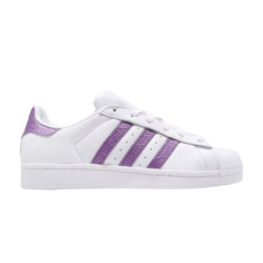 Кроссовки Adidas Wmns Superstar &apos;Purple&apos;, белый